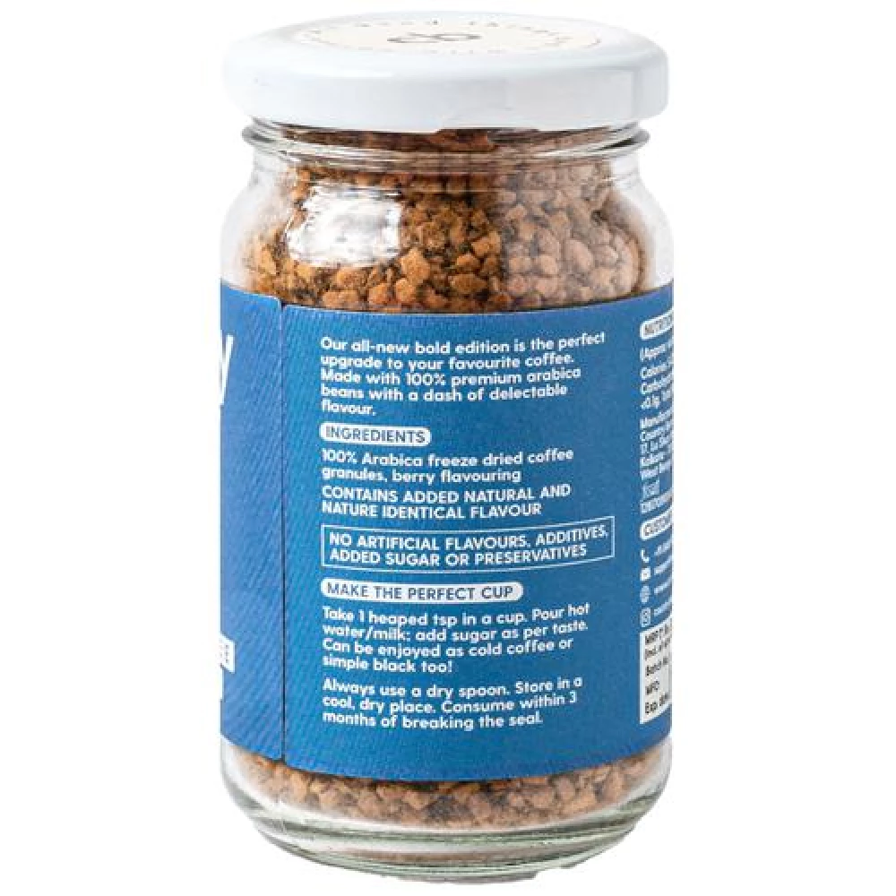 Country Bean Merry Berry Bold Instant Coffee - 100percent Arabica, 50 g Bottle-5.webp